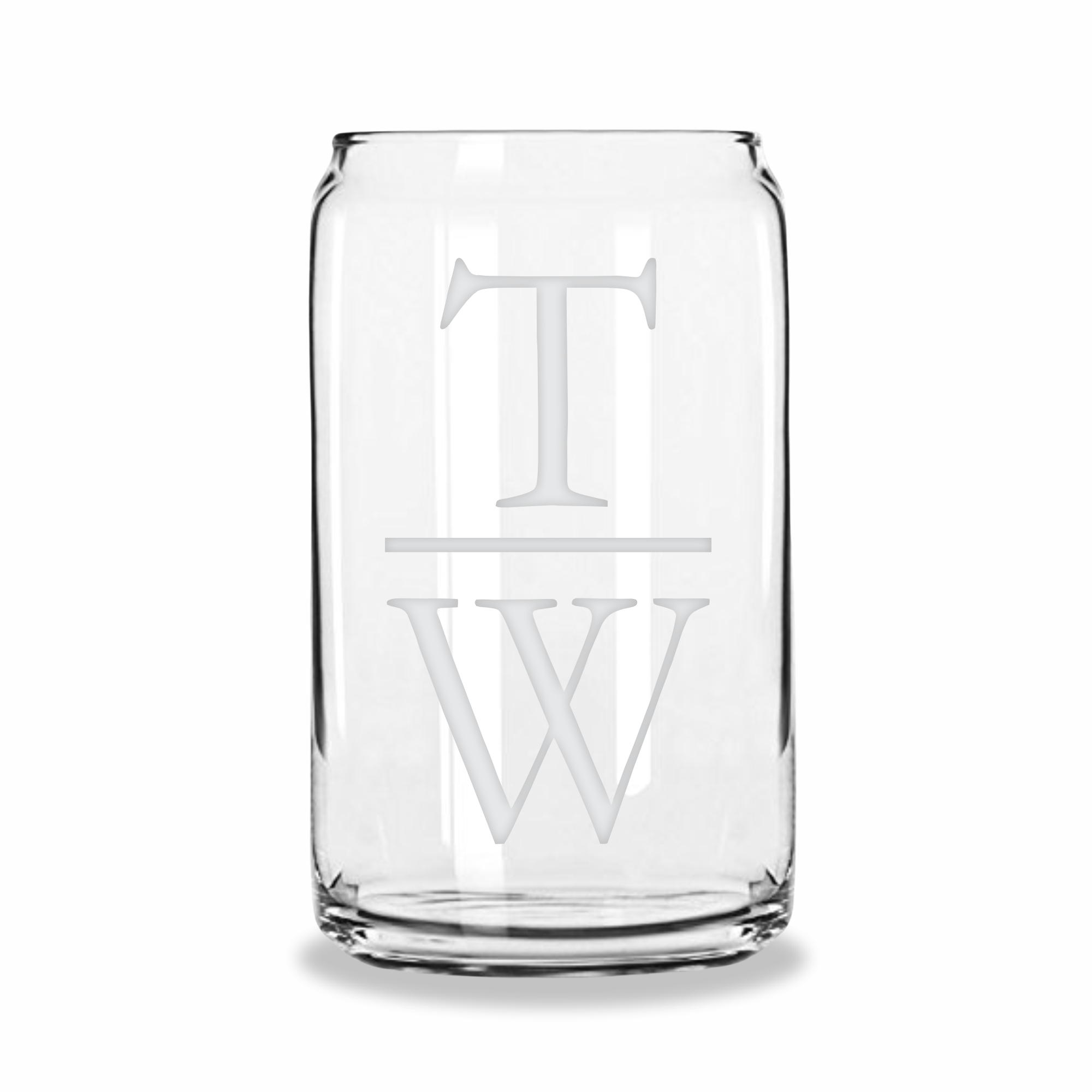 Stacked | Personalized 16oz Beer Can Glass